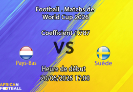 Pronostic Pays-Bas - Suède – NRG Stadium Houston, Coupe du Monde 2026 Groupe F, 20 juin 2026