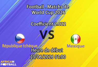 Pronostic République tchèque - Mexique