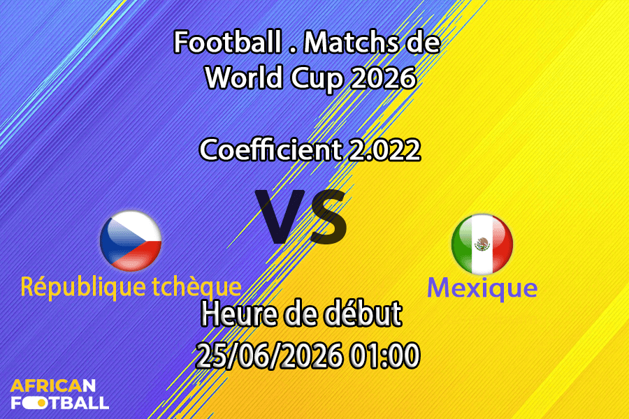 Pronostic République tchèque - Mexique