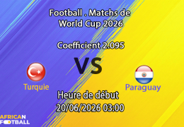 Pronostic Turquie - Paraguay – Levi's Stadium Santa Clara, Coupe du Monde 2026 Groupe D, 20 juin 2026