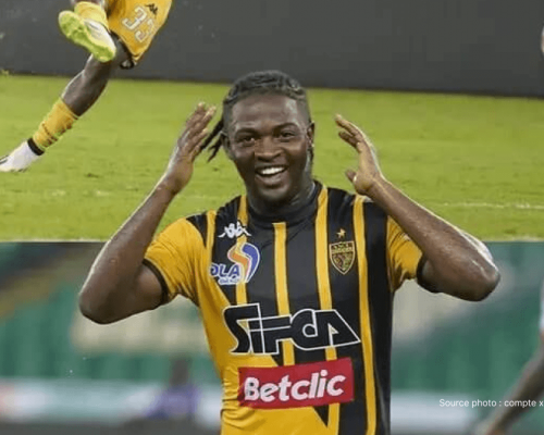 Souleymane Fofana milieu offensif ASEC Mimosas ivoirien, ciblé par Lyon Lille Lens mercato juin 2026