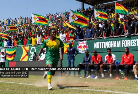 Nottingham Forest surveille Chakuchichi, jeune pépite zimbabwéenne