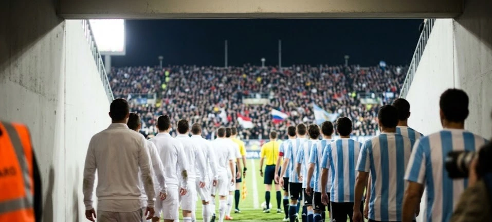 Ambiance et sortie du tunnel avant Angleterre – Argentine, demi-finale du Mondial 2026
