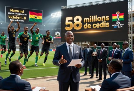 Le Ghana a dépensé 58 millions de cedis pour le Mondial 2026