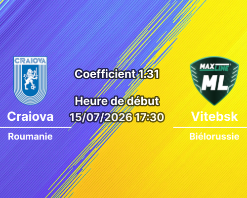 Pronostic Craiova - Vitebsk
