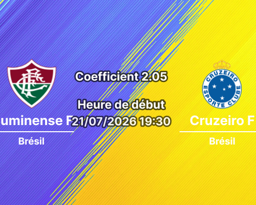 Pronostic Fluminense Cruzeiro femmes – Estádio Luso-Brasileiro Rio de Janeiro, Copa do Brasil Féminin 8es de finale, 21 juillet 2026
