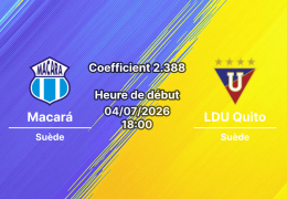 Pronostic Macará LDU Quito – Stade Bellavista Ambato, LigaPro Serie A Équateur journée 17, 5 juillet 2026