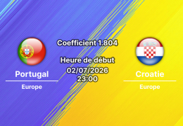 Pronostic Portugal Croatie – BMO Field Toronto, 16e de finale Coupe du Monde 2026, 2 juillet 2026