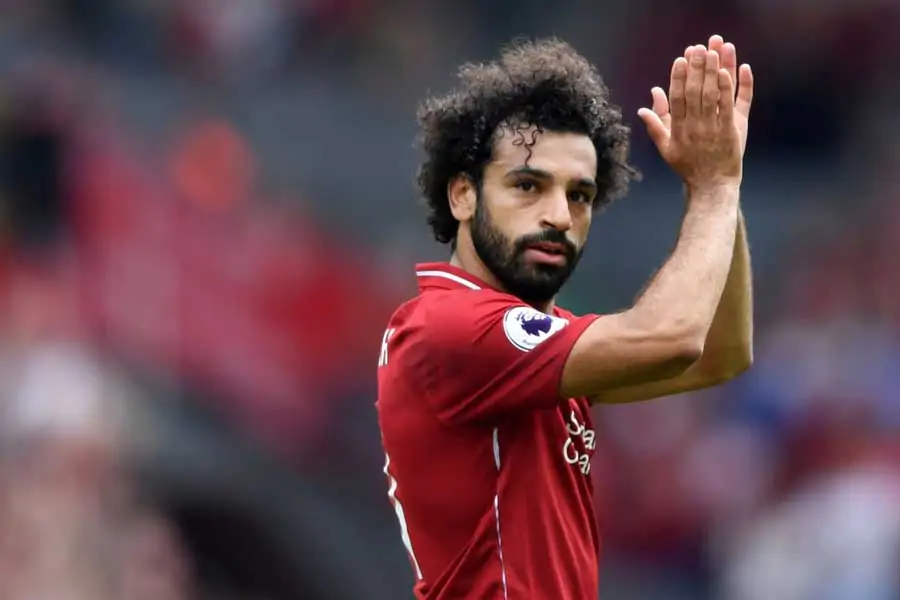 Salah a 8 buts lors de ses 8 premiers matchs cette saison sous les couleurs de la Premier League. Il a répété le résultat de Torres et Fowler