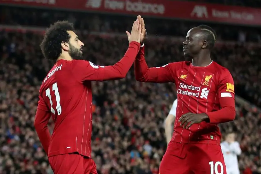 Salah, Mané et Mahrez sont en Top