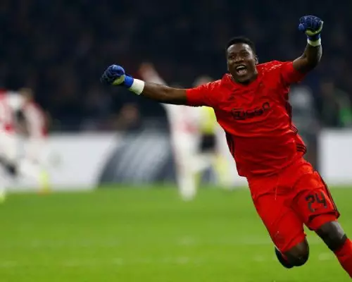 Onana réagit au 35ème titre de Champion de l’Ajax Amsterdam