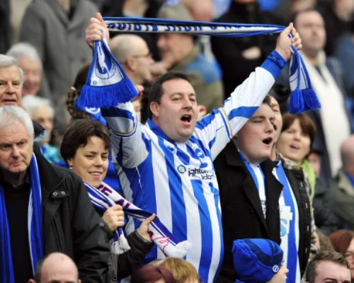 Brighton fans