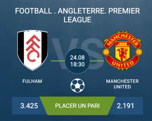 Pronostic Fulham – Manchester United
