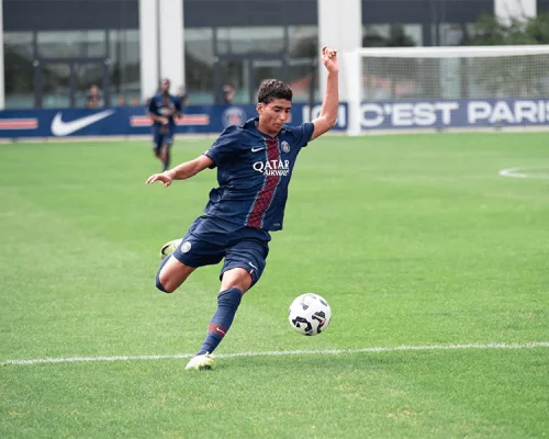 Khalil Ayari, attaquant de 20 ans du Stade Tunisien, ciblé par Lille et Lens