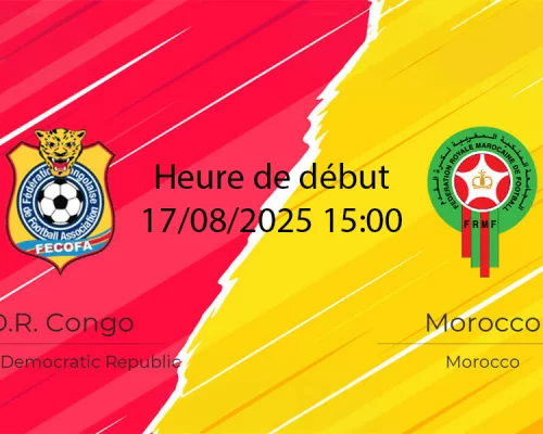Pronostic RD Congo–Maroc
