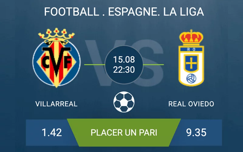 Pronostic Villarreal – Real Oviedo