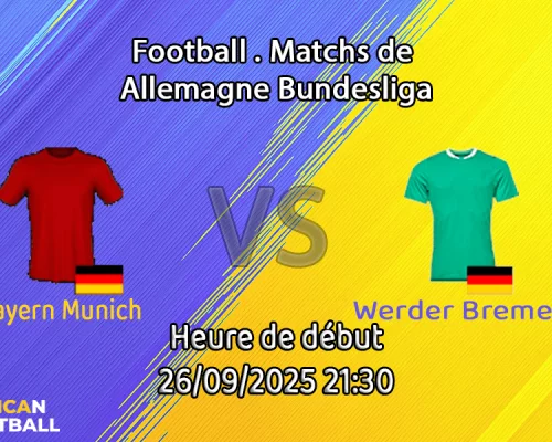 Pronostic Bayern Munich-Werder Bremen