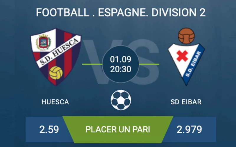 Pronostic Huesca–SD Eibar