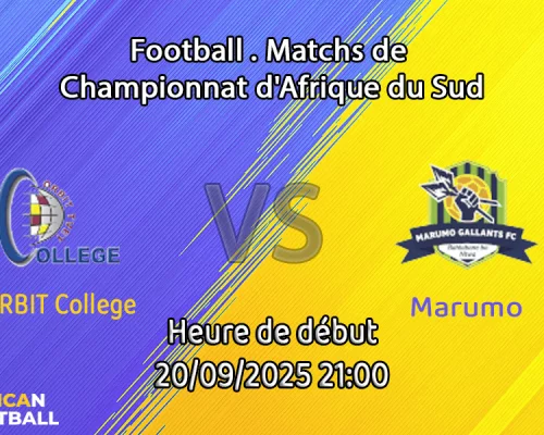 Pronostic ORBIT College-Marumo Gallants