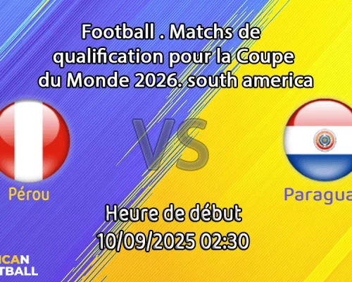 Pronostic Pérou-Paraguay