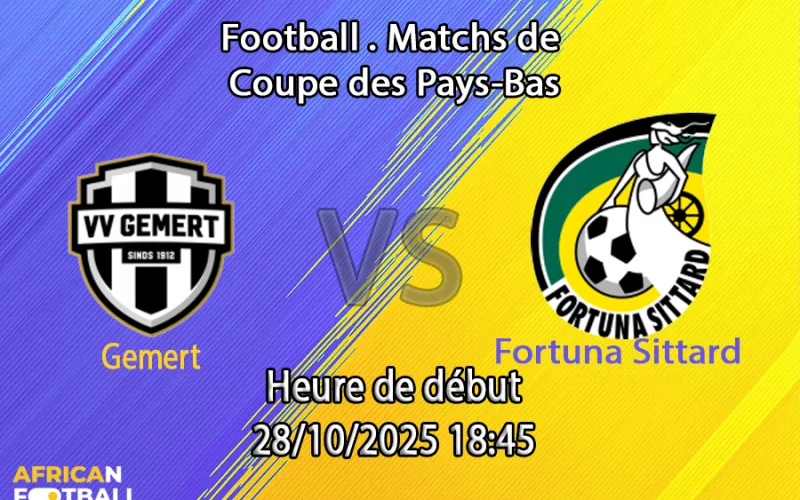 Pronostic Gemert‑Fortuna Sittard