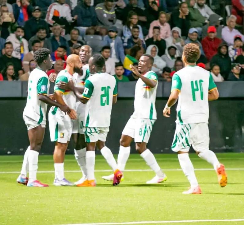 Le Sénégal célèbre sa victoire lors des éliminatoires