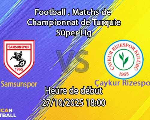 Pronostic Samsunspor‑Çaykur Rizespor