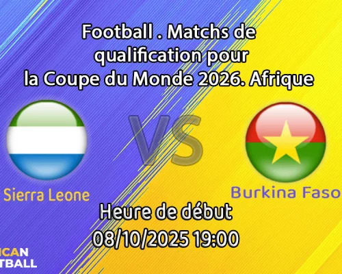 Pronostic Sierra Leone-Burkina Faso