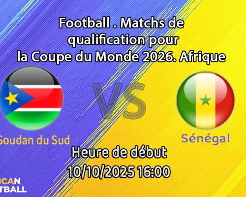 Pronostic Soudan du Sud-Sénégal