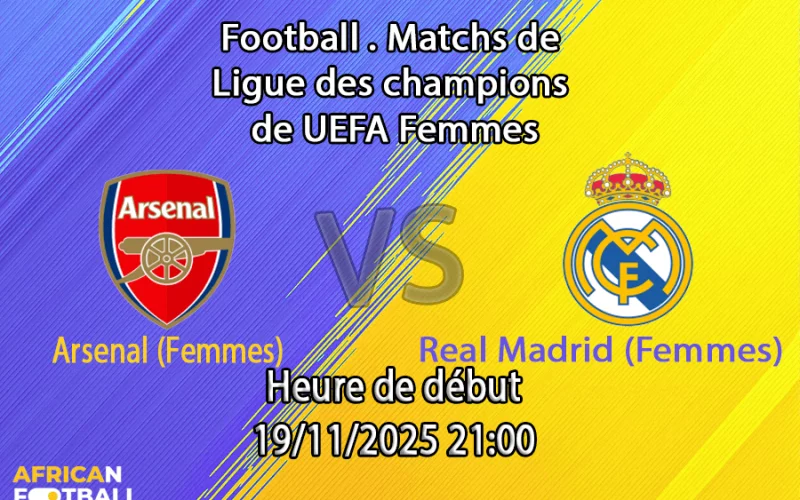 Pronostic Arsenal (Femmes) - Real Madrid (Femmes)
