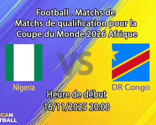 Pronostic Nigeria - D.R. Congo