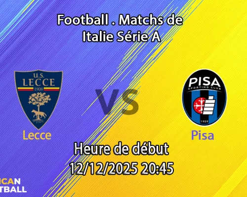 Pronostic Lecce — Pisa 1909