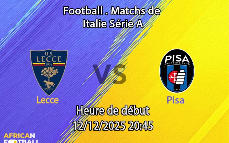 Pronostic Lecce — Pisa 1909