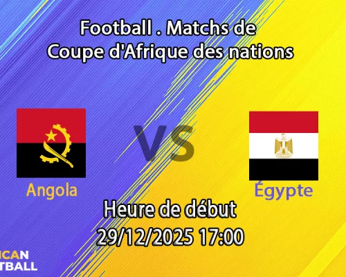 Pronostic Angola — Égypte