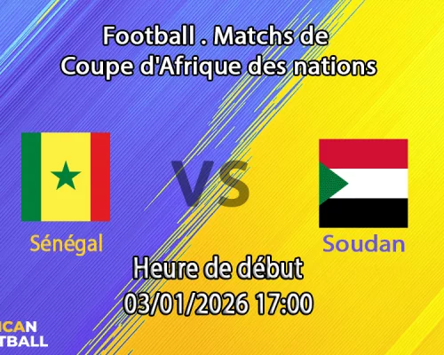 pronostic Sénégal — Soudan