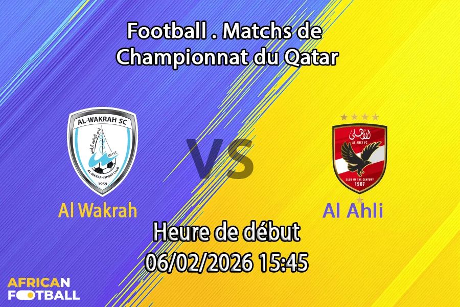 Pronostic Al Wakrah - Al Ahli