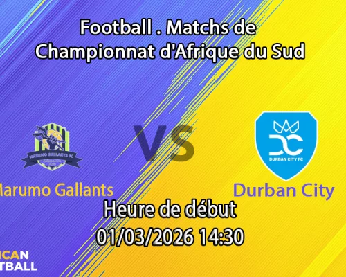 Pronostic Marumo Gallants – Durban City