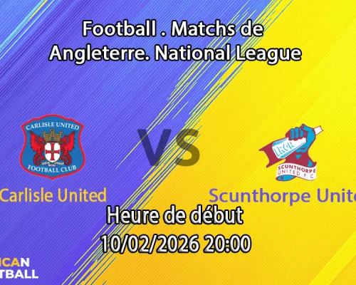 Pronostic Carlisle United - Scunthorpe United
