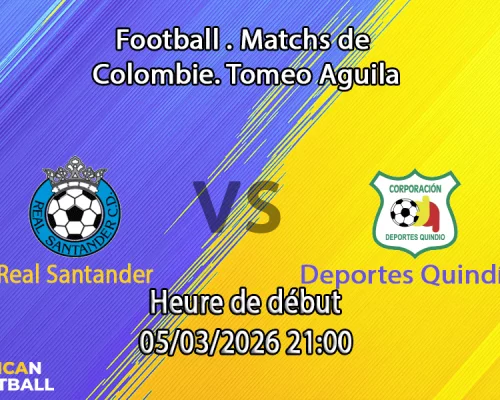 Pronostic Real Santander – Deportes Quindío