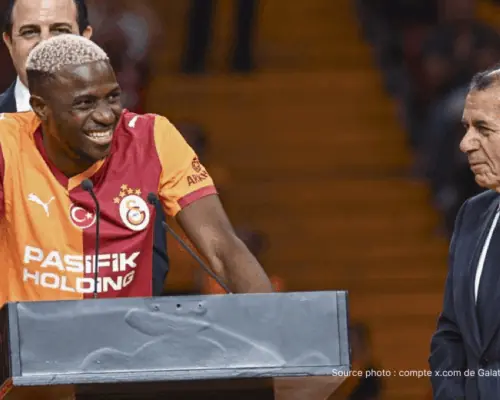 Galatasaray rêve d'un duo Osimhen – David : l'attaque nigériane qui affole Istanbul