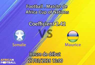 Pronostic Somalie – Maurice