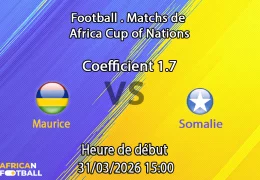 Pronostic Maurice – Somalie