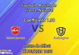 Pronostic Valenciennes – Aubagne