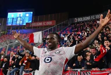 Ngal'ayel Mukau dans le viseur de West Ham et Crystal Palace : la Premier League veut le Congolais de Lille