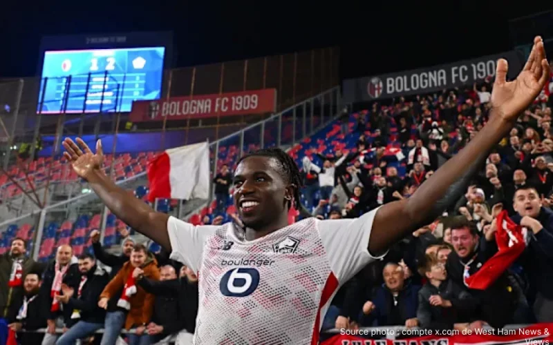 Ngal'ayel Mukau dans le viseur de West Ham et Crystal Palace : la Premier League veut le Congolais de Lille