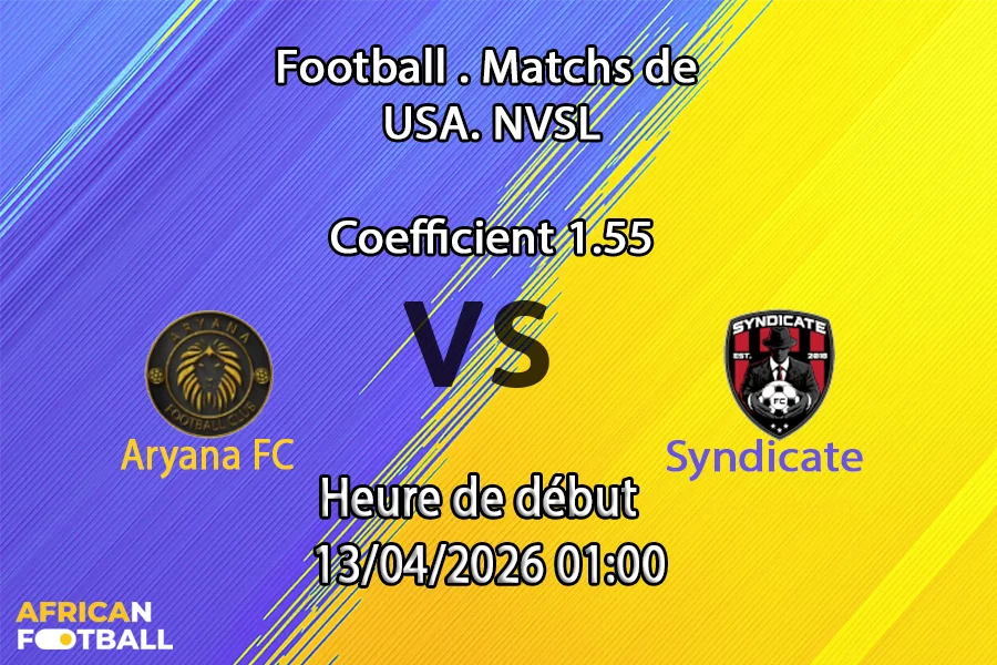 Pronostic Aryana FC – Syndicate