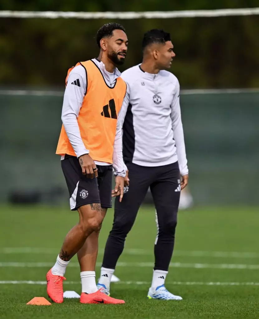 Mbeumo célébrant un but à Old Trafford en Premier League