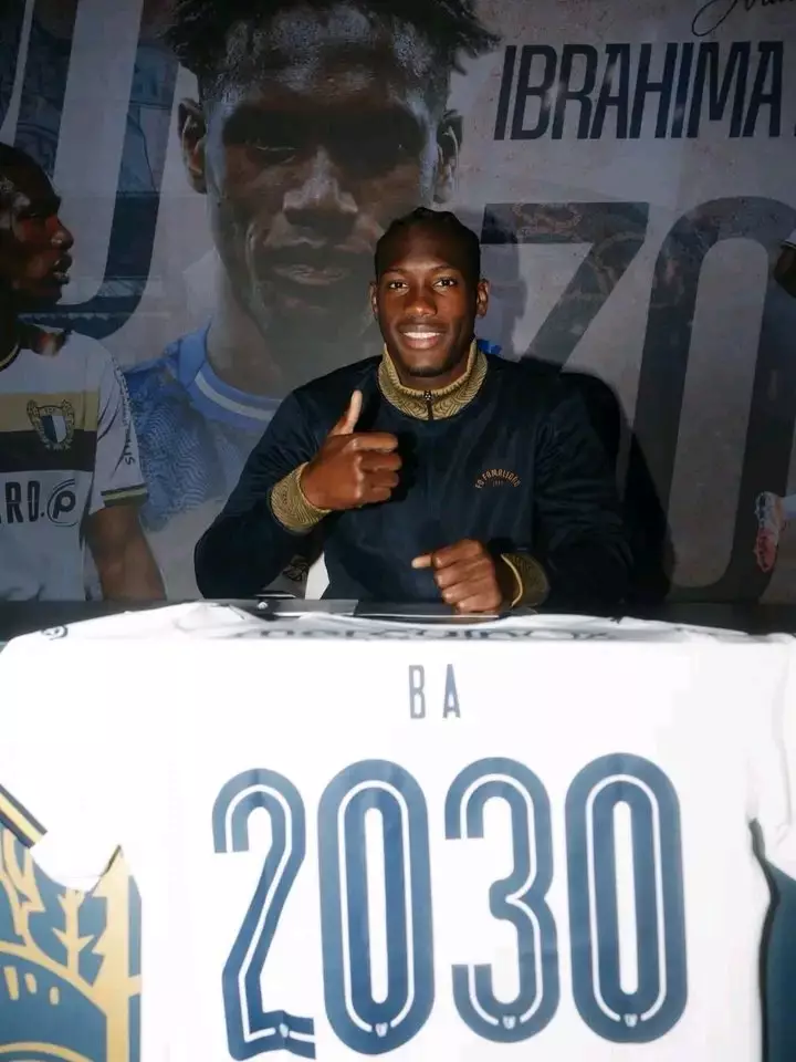 Ibrahima Ba défenseur central FC Famalicão en action Liga Portugal 2025-26