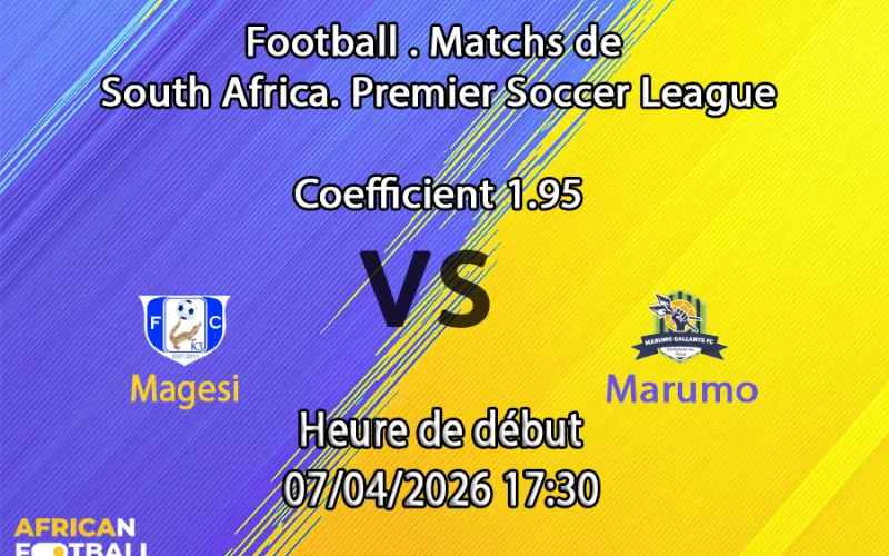 Pronostic Magesi – Marumo