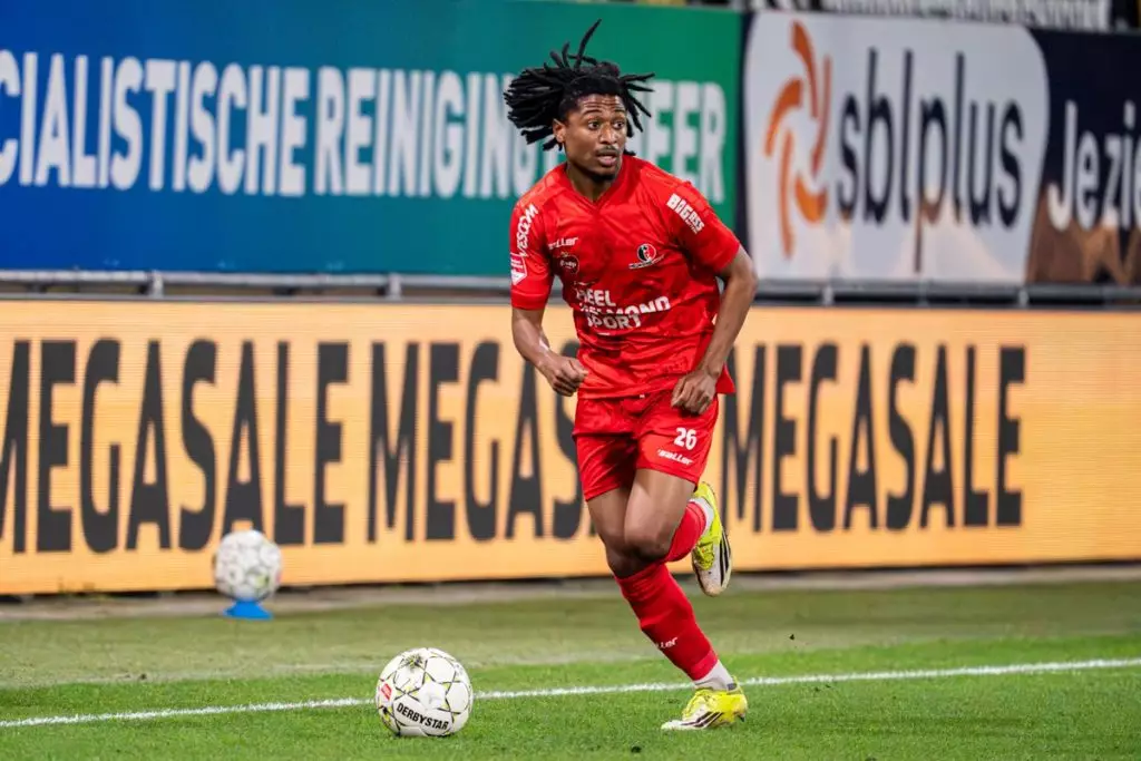 Vue du stade de Helmond Sport lors d'un match de Eerste Divisie aux Pays-Bas en 2025-26